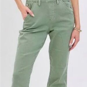 Judy Blue Light Green Denim Jeans